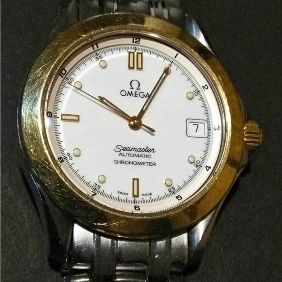 OMEGA Seamaster White Men's automatic Watch - 2301.20 - Picture 1 of 12
